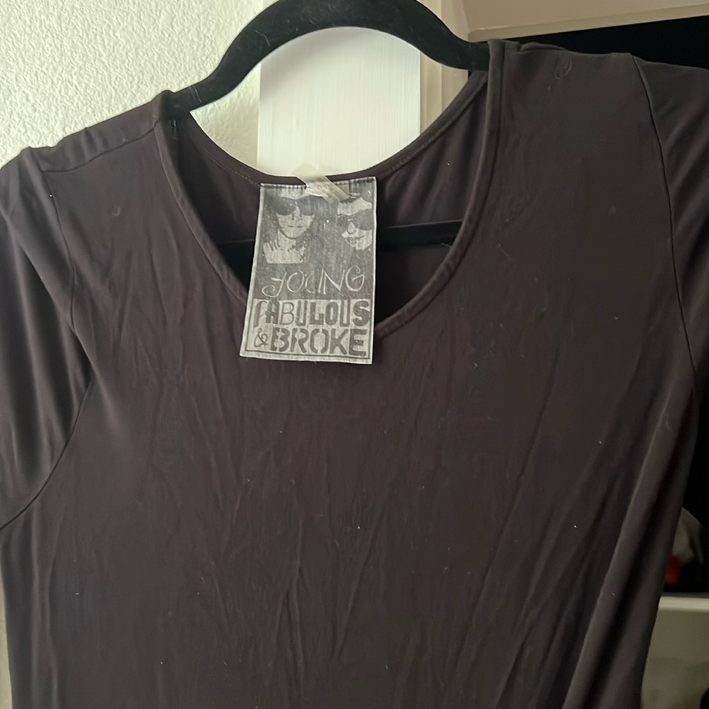 Young Fabulous and broke medium maxi dress black